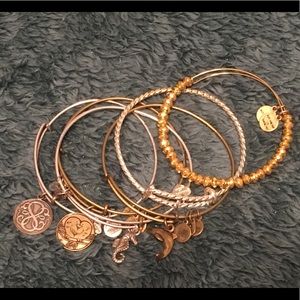 Alex and Ani bangle bracelets - multiple